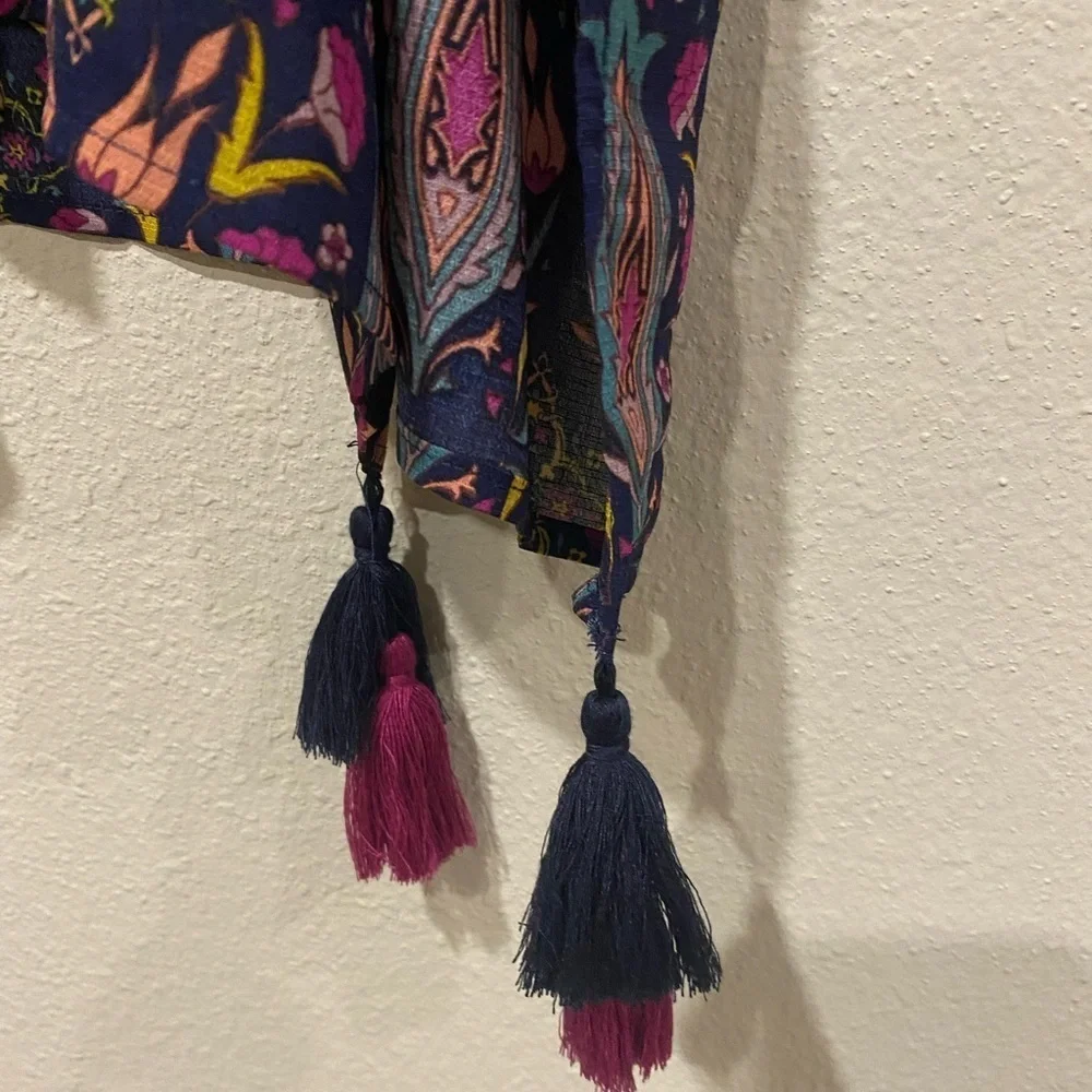 XHILARATION Secret Garden Kimono, Size XS, NWT